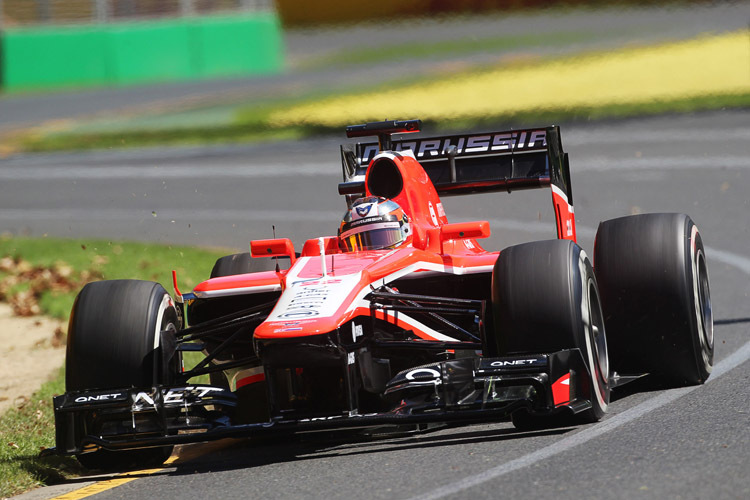 Beeindruckendes Tempo: Jules Bianchi im Marussia-Renner