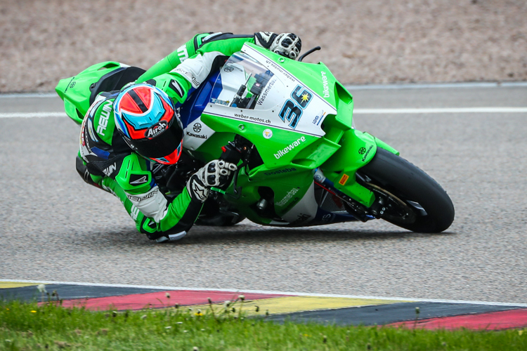 Leandro Mercado am Sachsenring