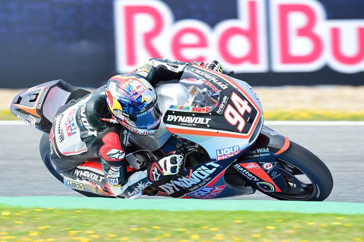 Jonas Folger in Jerez