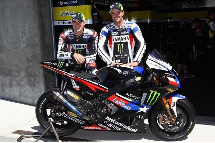 Ben Spies und Colin Edwards in Laguna Seca