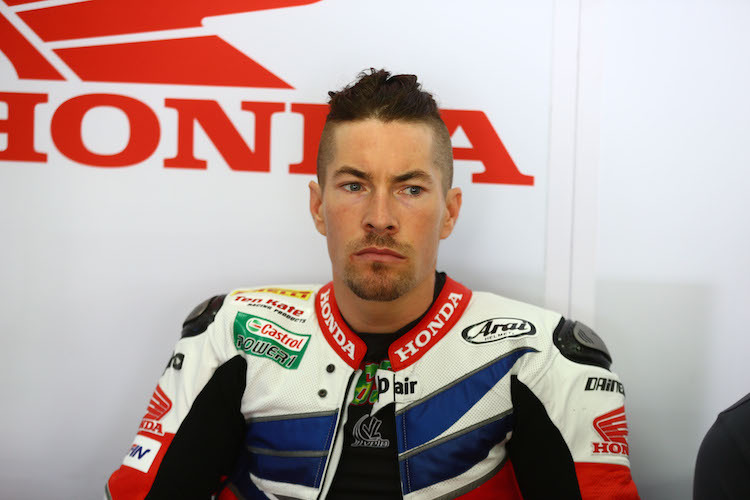 Frust bei Nicky Hayden: Statt eine Top-Platzierung sah der Honda-Pilot nur als Achter das Ziel