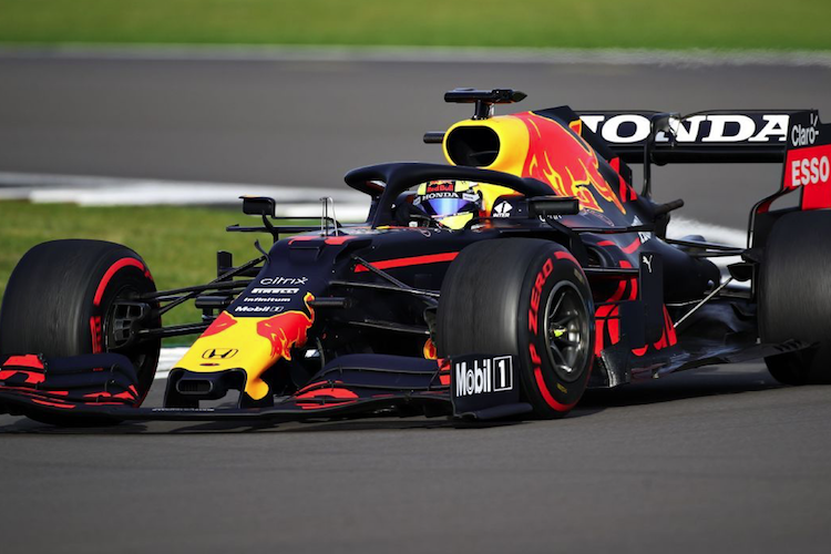 Sergio Pérez beim ersten Test mit Red Bull Racing-Honda