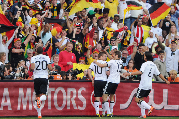 Hoffentlich hat das deutsche Team auch am Samstag Grund zum Jubel