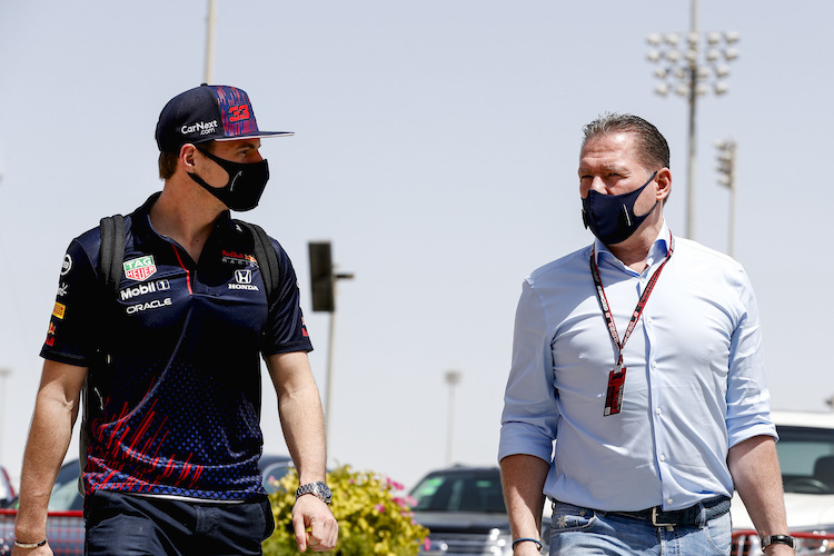 Jos und Max Verstappen