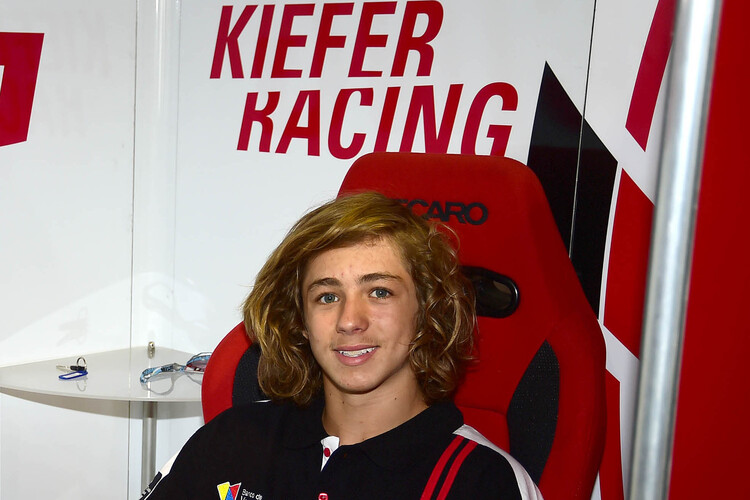 Remy Gardner heute Donnerstag in Misano an der Kiefer-Box