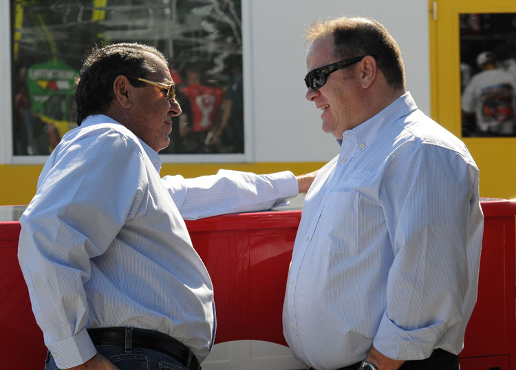 Felix Sabates (li.) mit Chip Ganassi