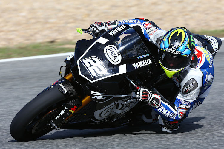 Alex Lowes auf der neuen Yamaha R1