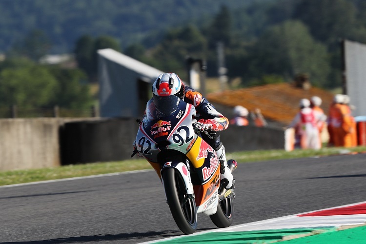 Yuki Kunii auf dem Weg zur Pole in Mugello