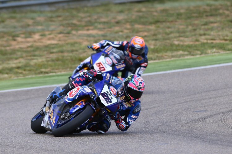 Das Pata Yamaha-Duo hofft auf das erste Podium in Imola