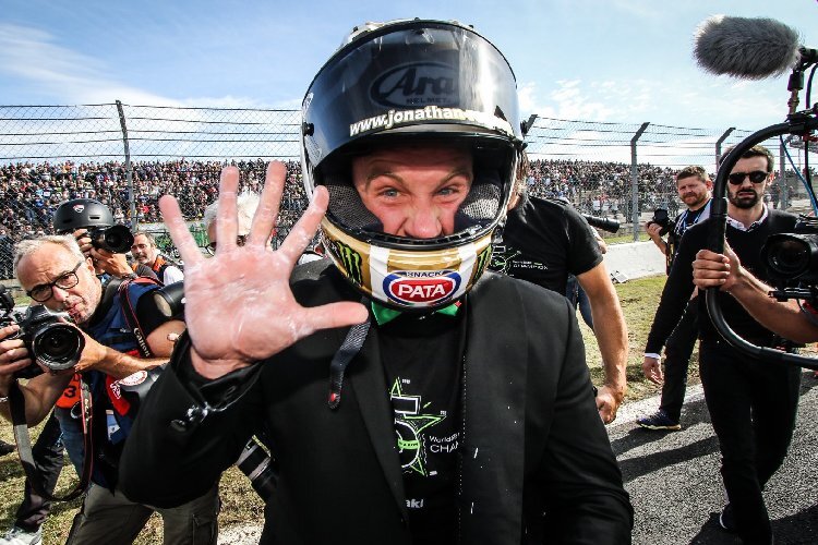 Jonathan Rea ist fünffacher Superbike-Weltmeister!