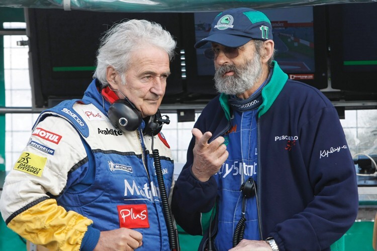 Hugues de Chaunac (li) und Henri Pescarolo