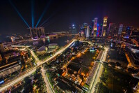 Einmalige Atmosphäre beim Singapur-GP
