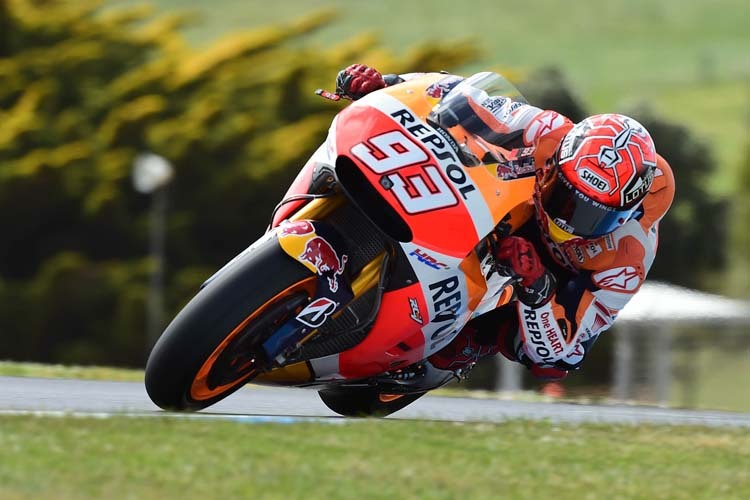 Marc Márquez blieb im Q2 unangetastet