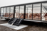 Der neue Truck des ICE One Husqvarna Werksteams