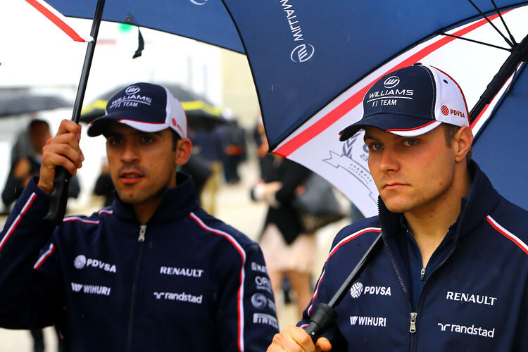 Pastor Maldonado und Valtteri Bottas