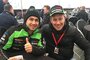 Leon Haslam und Manuel Puccetti (v.l.)