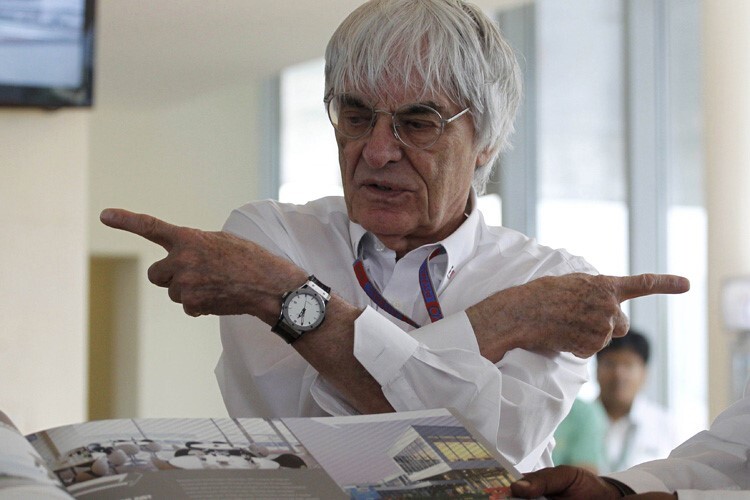 Lange war nicht klar, wohin der Weg von Bernie Ecclestone führen würde