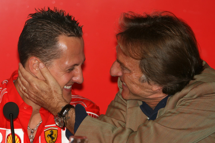 Michael Schumacher und Luca Montezemolo: Innige Freundschaft