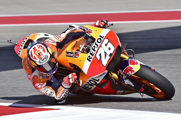 Dani Pedrosa auf seiner Honda RC213V