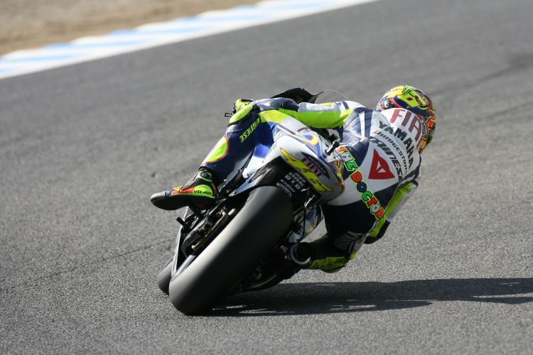 Jerez-GP, Freitag: Rossi führt klar