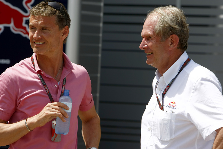 Dr. Helmut Marko mit David Coulthard