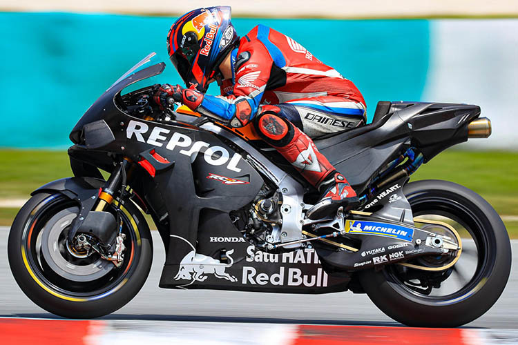 Stefan Bradl im Februar 2020 in Sepang