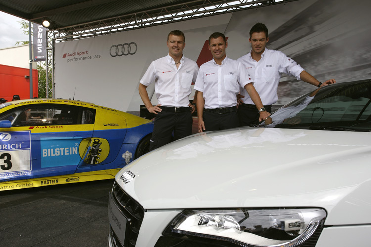 Fässler, Kristensen und Lotterer starten im R8