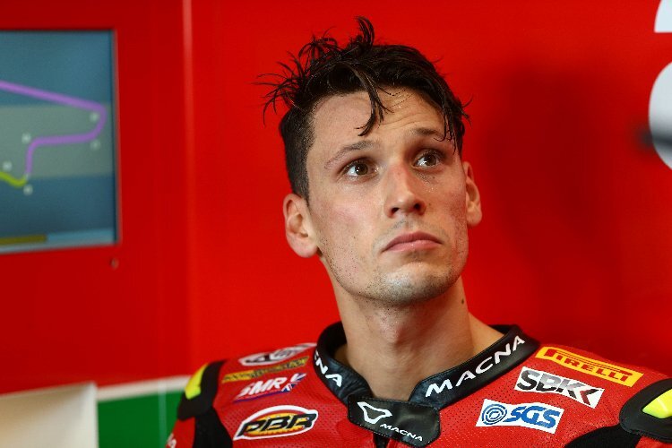 Lorenzo Savadori 2018 im Aprilia-Werksteam