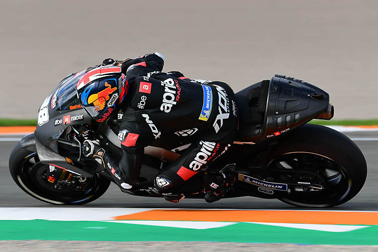 Aprilia-Testfahrer Bradley Smith