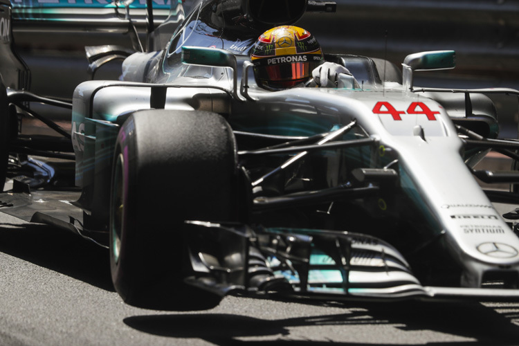 Lewis Hamilton in Monaco