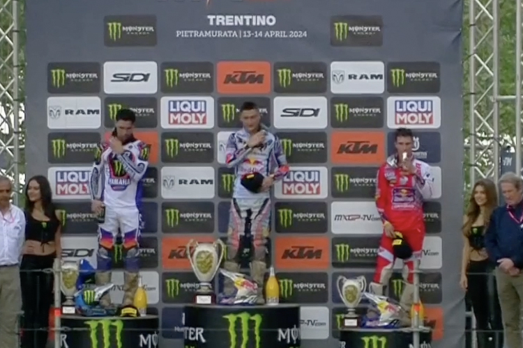 Liam Everts gewann den Grand-Prix of Trentino  vor Thibault Benistant und Simon Längenfelder