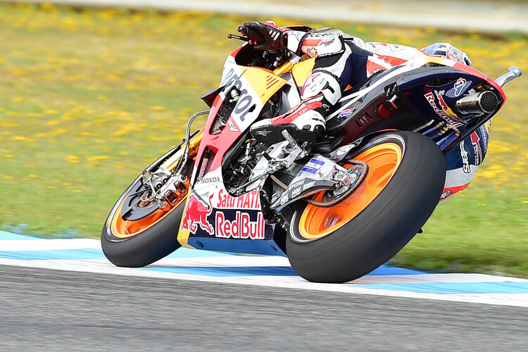 Dani Pedrosa beim GP von Jerez