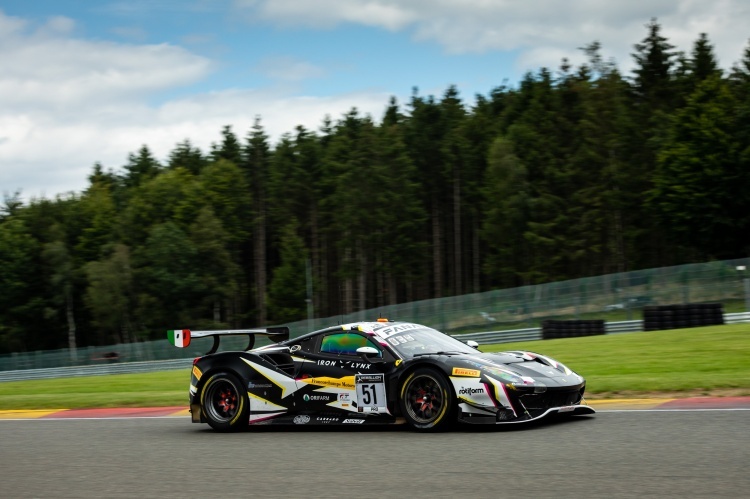 Triumphator bei der 73. Ausgabe der 24h Spa: Der Ferrari 488 GT3 von Iron Lynx