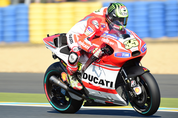 Cal Crutchlow im Le-Mans-Training: nur Rang 13