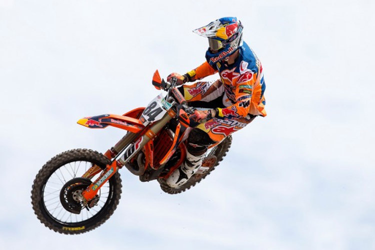 Jeffrey Herlings holt in Kegums seinen ersten MXGP-Laufsieg