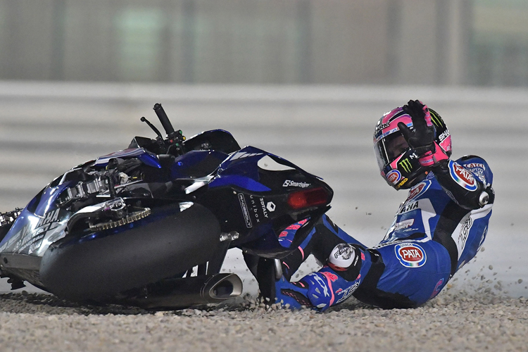 Nur Blechschaden, Alex Lowes blieb heil