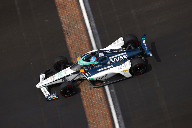 Fernando Alonso im Training zum Indy 500