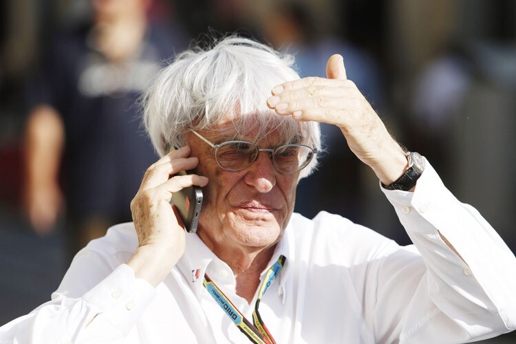 Bernie Ecclestone: Auch seine Geduld hat Grenzen