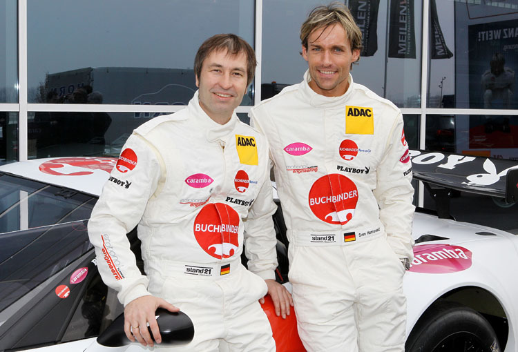 Heinz-Harald Frentzen mit Sven Hannawald