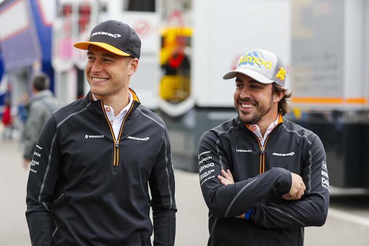 Stoffel Vandoorne und Fernando Alonso 2018