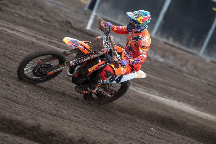 Jeffrey Herlings hatte beim nationalen MX-Lauf keine Schwierigkeiten