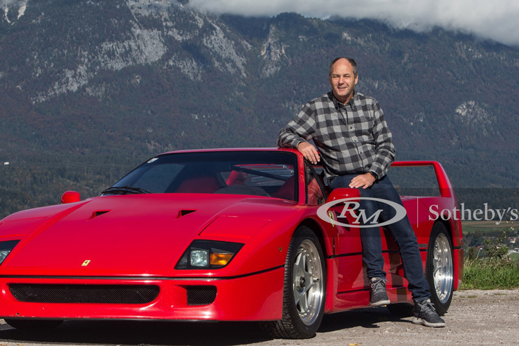 Gerhard Berger und sein F40