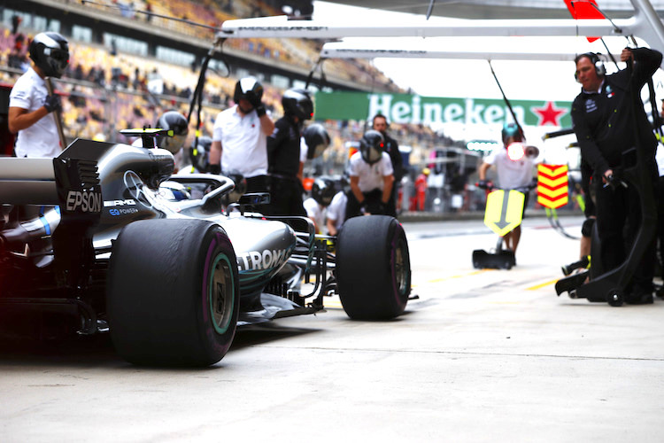 Valtteri Bottas in China