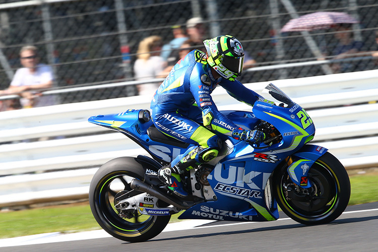 Andrea Iannone auf der Suzuki GSX-RR