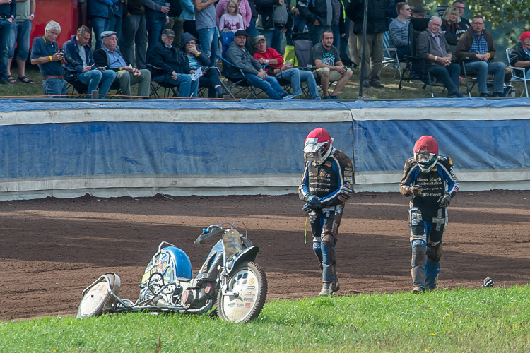 Das war's: Marcus Brandhofer (l.) und Tim Scheunemann (r.) gehen getrennte Wege