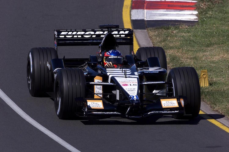 Fernando Alonso 2001 in Melbourne
