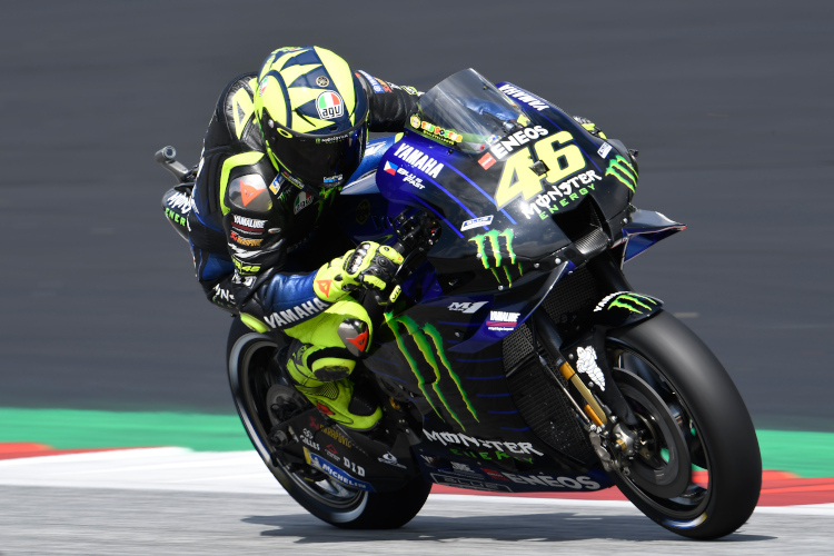 Valentino Rossi überstand das Q1 in Spielberg