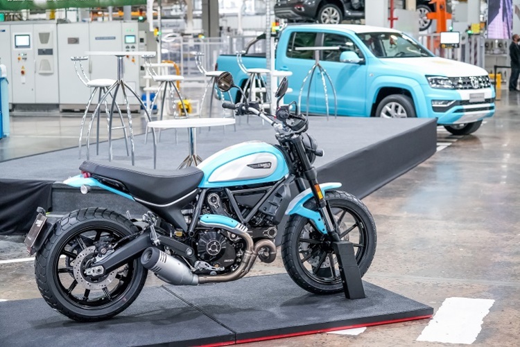 Gebaut im VW-Werk von Cordoba: Ducati Scrambler Icon für den argentinischen Markt