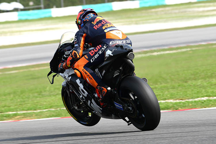 KTM-Star Pol Espargaró beim Test in Sepang