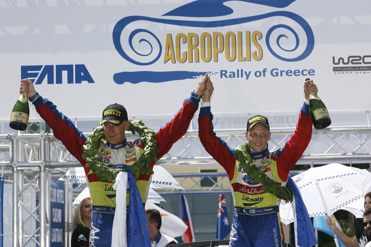 Hirvonen gewann 2009 in Griechenland